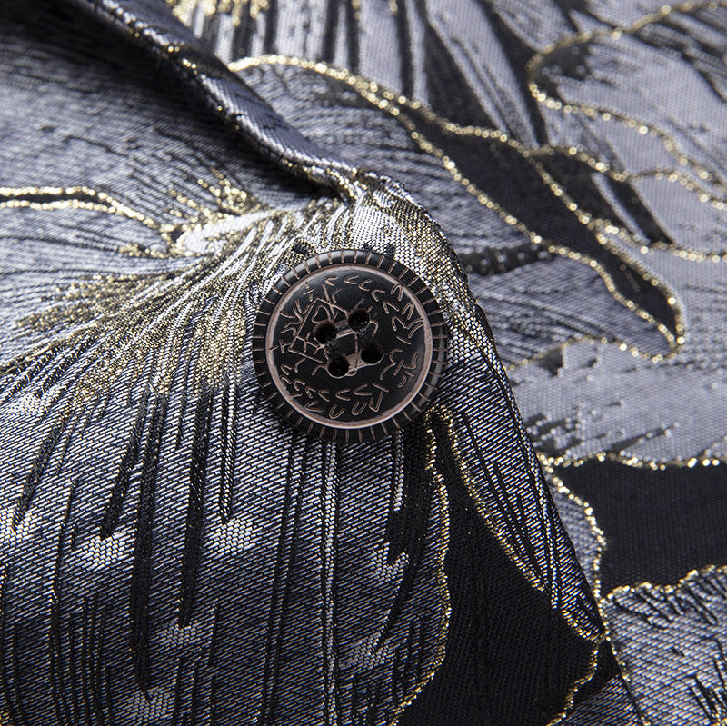 Embroidered Flowers Blazer S8178-DOOHOOB