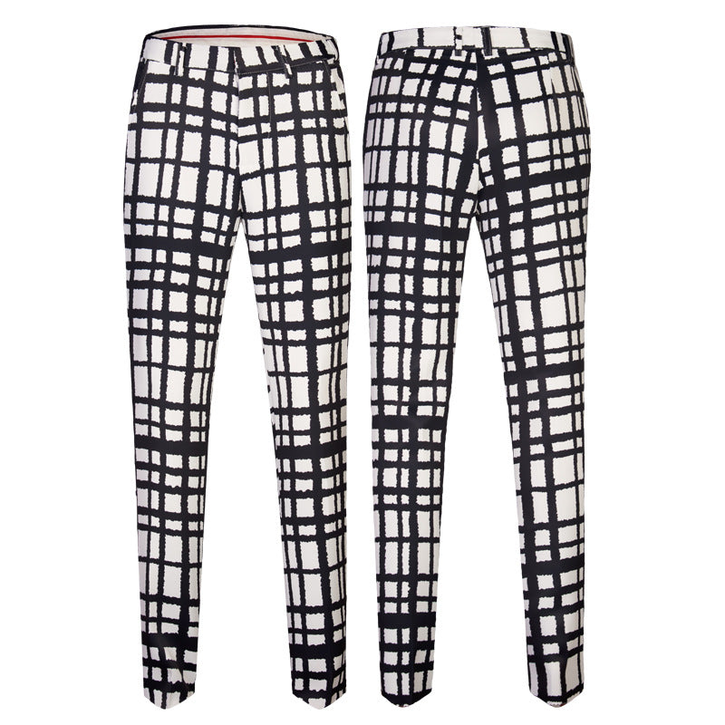 Drawing Stripes Suit M8023-DOOHOOB