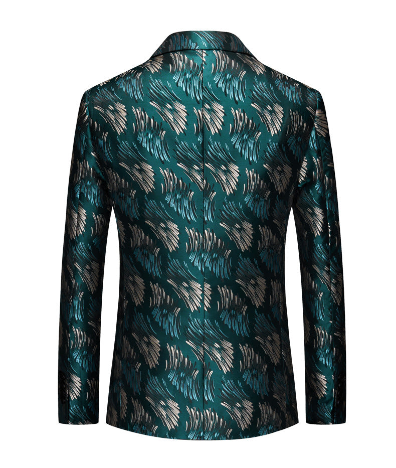 Abstract Pattern Blazer S8186-DOOHOOB