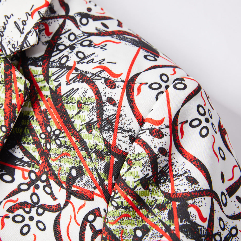 Impressionist Print Suit M8039-DOOHOOB