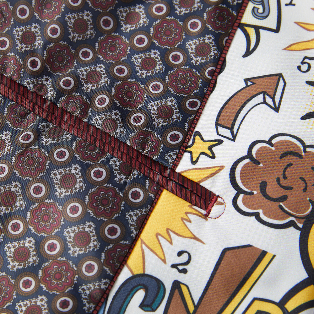 Comic Print Suit M8032-DOOHOOB