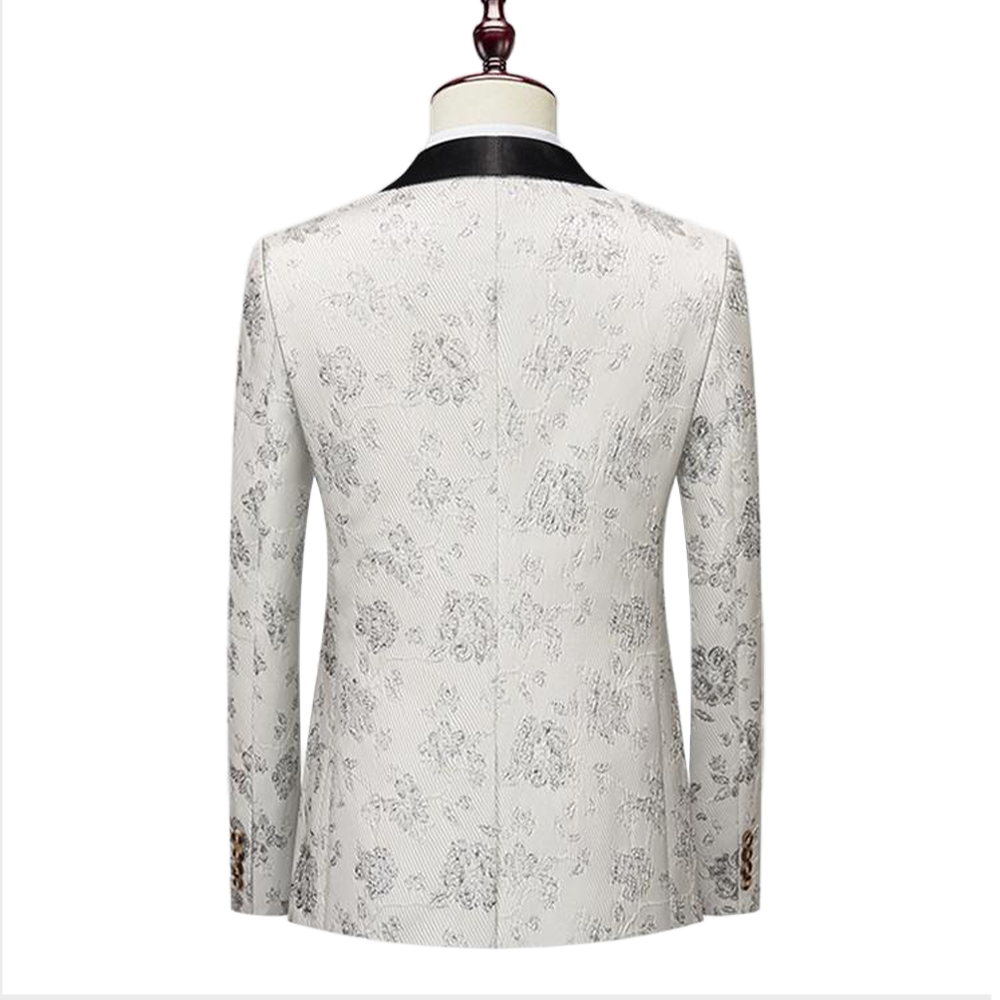 Minimalist Elegance Suit S8308-Red-DOOHOOB