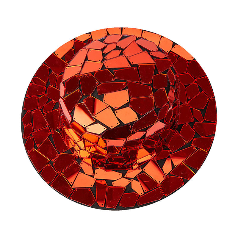 Doohoob Wide Brim Full Sequins Hat H9005-DOOHOOB