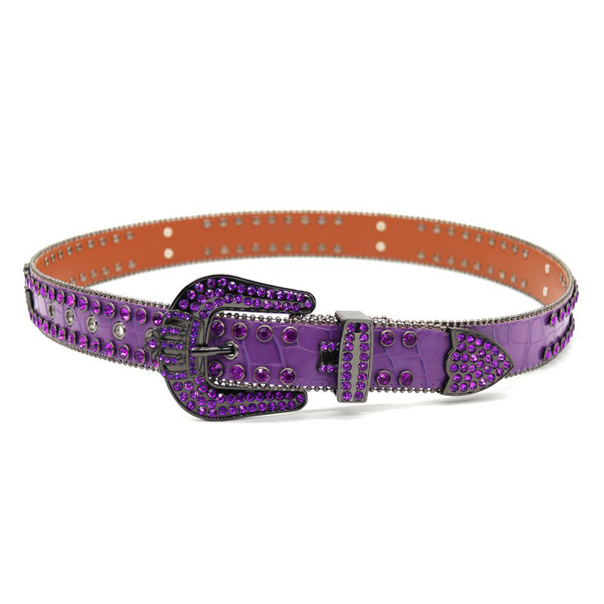 Punk Riveted Rhinestone Belt B4049-DOOHOOB