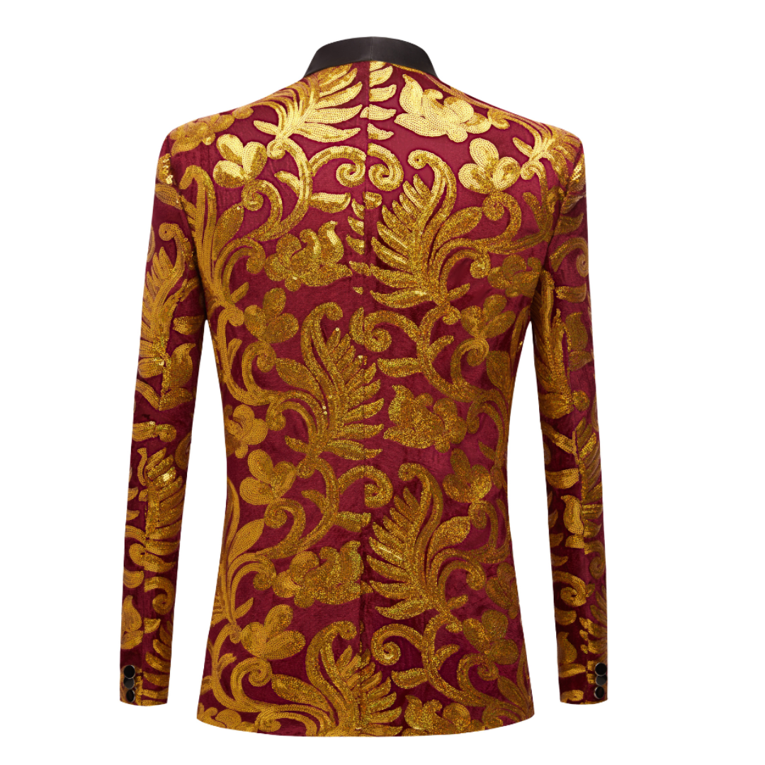 Golden Sequins Tuxedo M8056-DOOHOOB