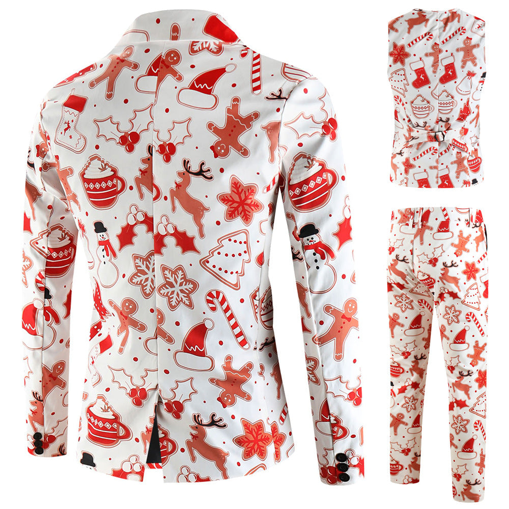 Christmas Print Suit S8541-DOOHOOB