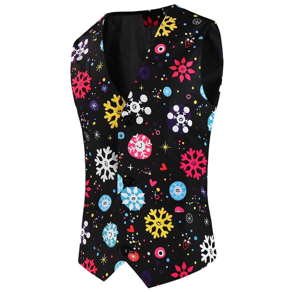Colorful Christmas Snowflake Suit S8545-DOOHOOB