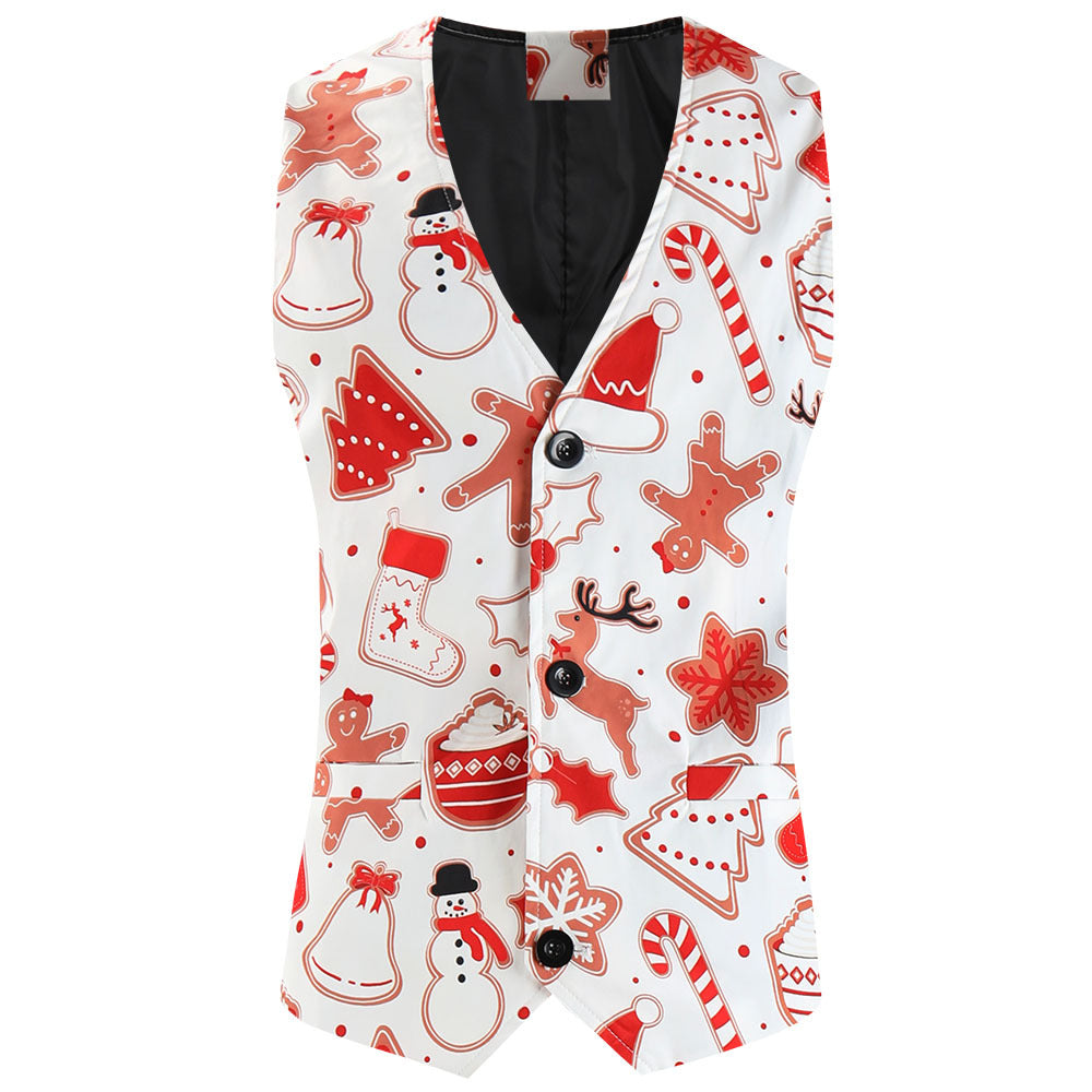 Christmas Print Suit S8541-DOOHOOB