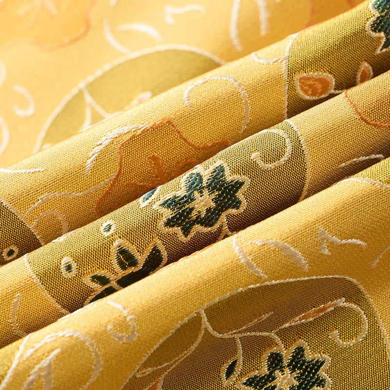 Yellow Floral Circle Suit S8552-DOOHOOB