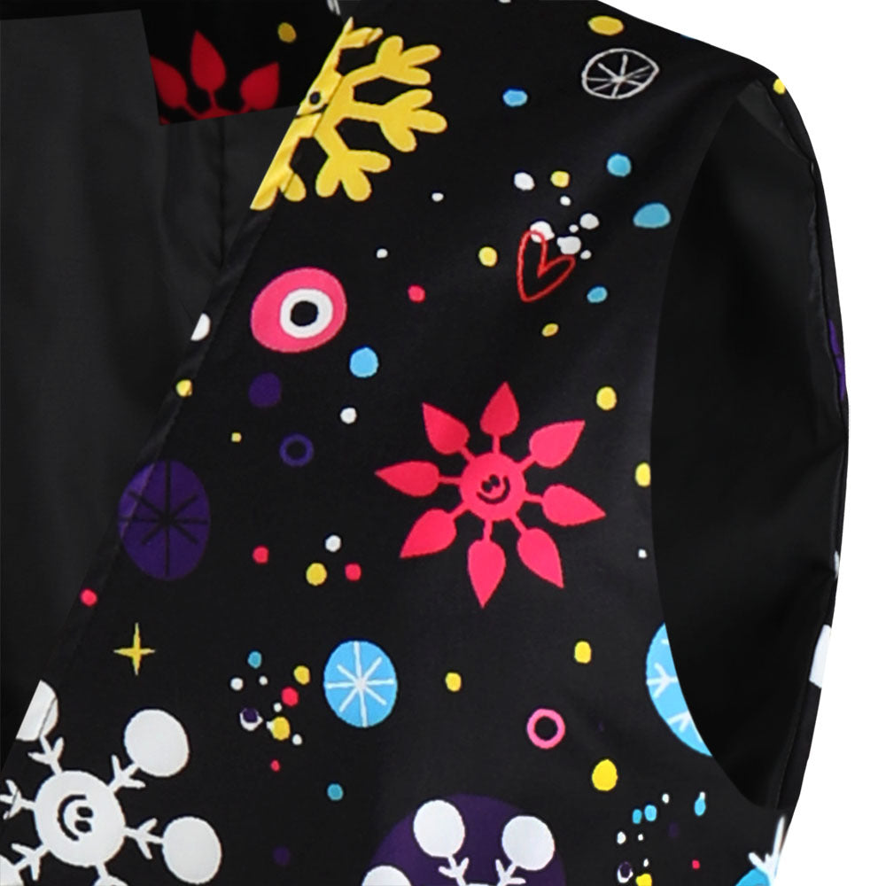 Colorful Christmas Snowflake Suit S8545-DOOHOOB