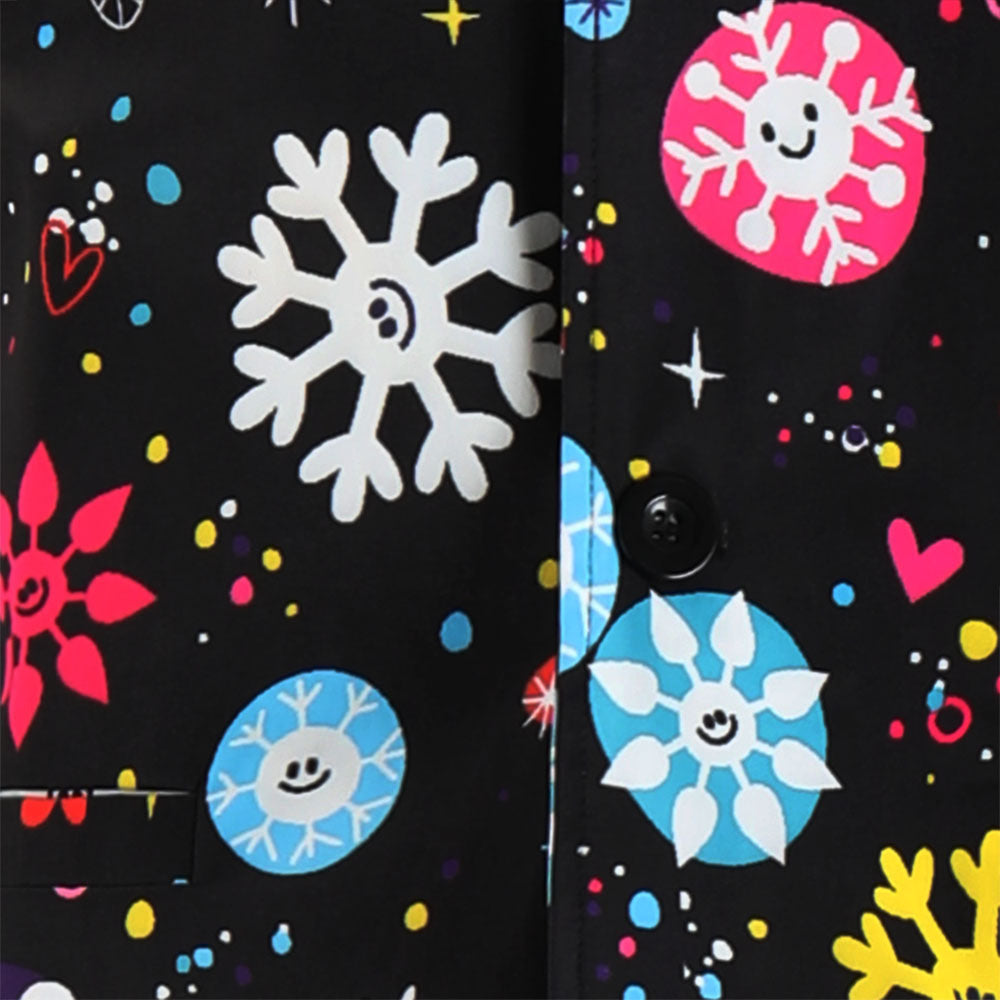 Colorful Christmas Snowflake Suit S8545-DOOHOOB