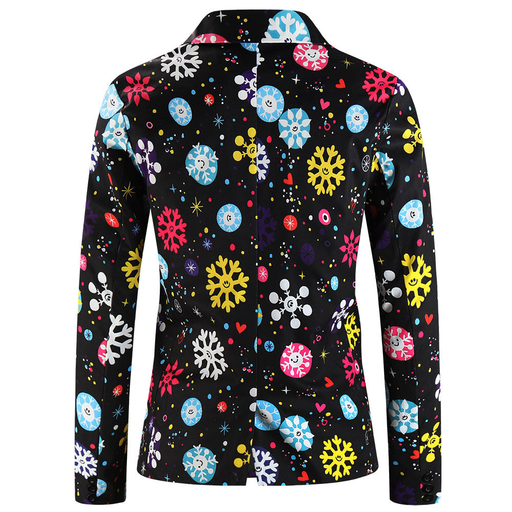 Colorful Christmas Snowflake Suit S8545-DOOHOOB