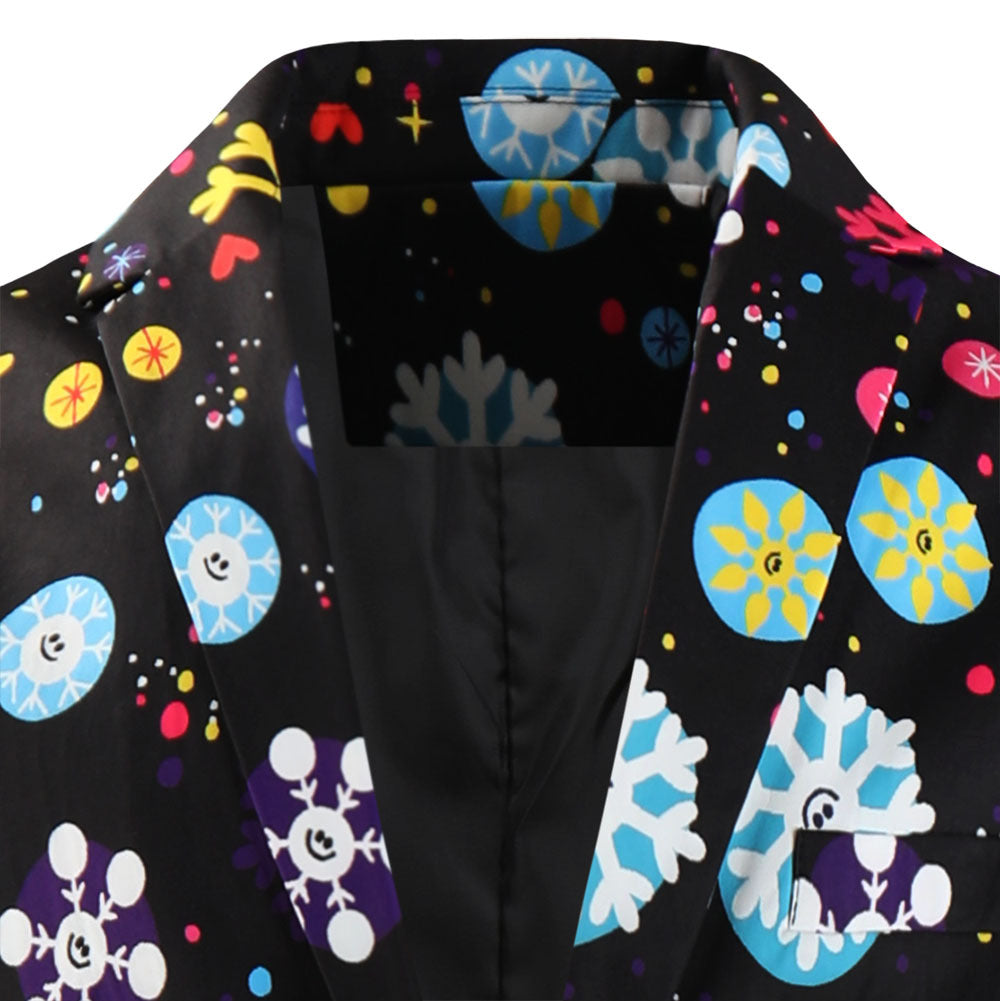 Colorful Christmas Snowflake Suit S8545-DOOHOOB