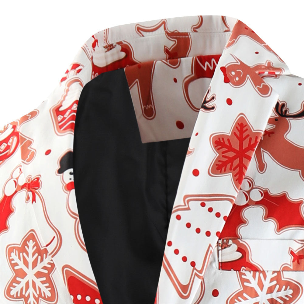 Christmas Print Suit S8541-DOOHOOB