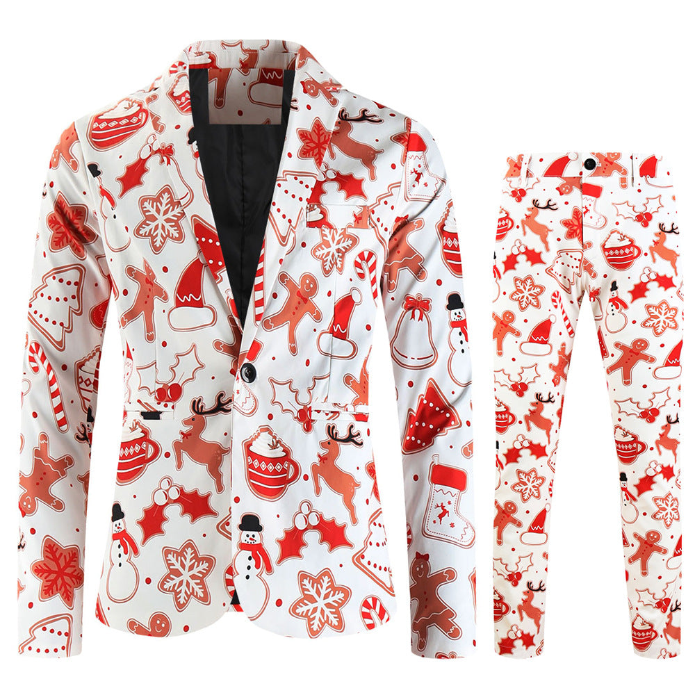 Christmas Print Suit S8541-DOOHOOB
