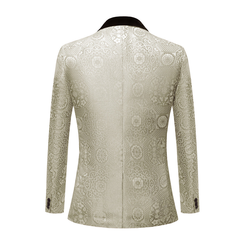 Ornate Jacquard Suit S8565-DOOHOOB