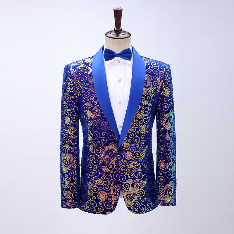 Velvet Cloud Sequin Suit S8573-DOOHOOB