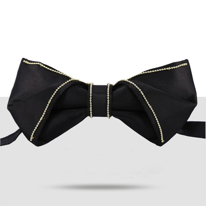 Elegant Pearl-Adorned Bow Tie T2005-DOOHOOB