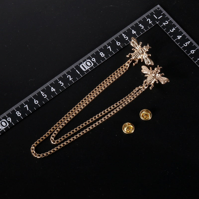 Fashion Bee Suit Brooch Chain A1020-DOOHOOB