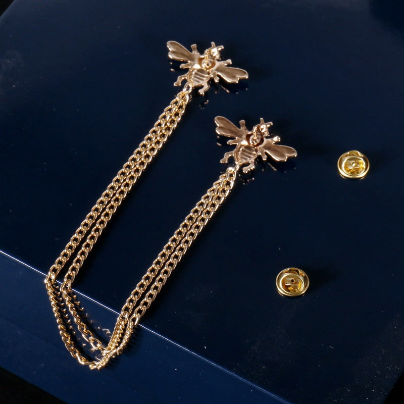 Fashion Bee Suit Brooch Chain A1020-DOOHOOB