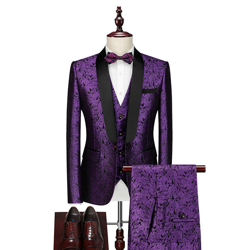 3 Piece Wedding Suit K8138-DOOHOOB