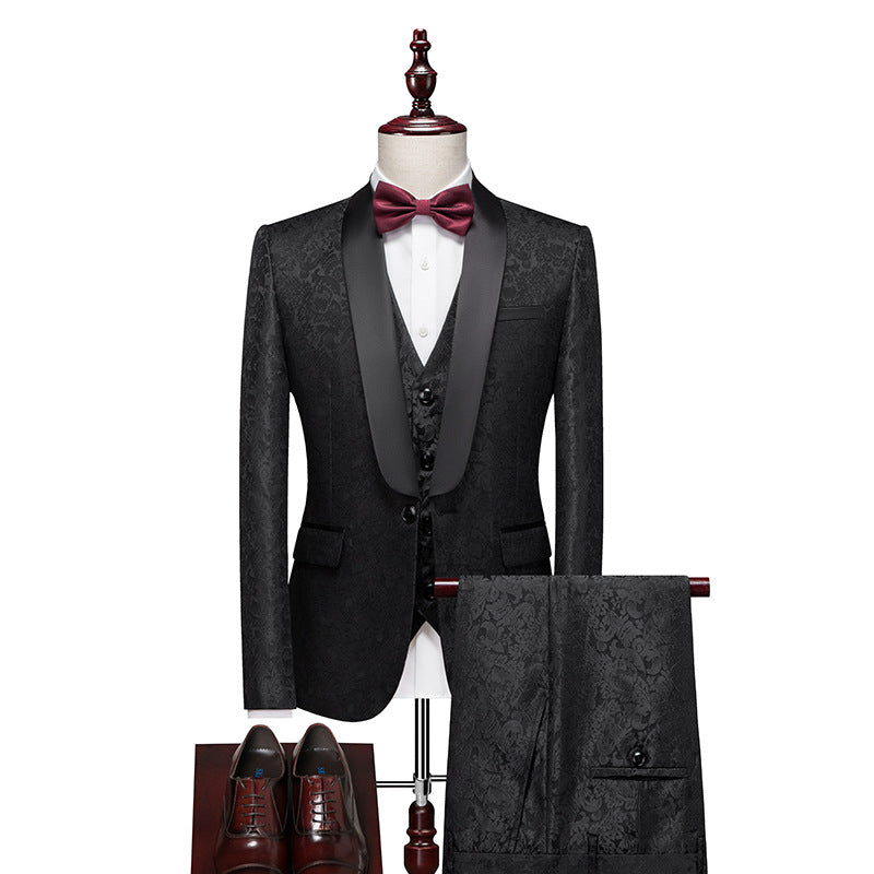 3 Piece Wedding Suit K8138-DOOHOOB