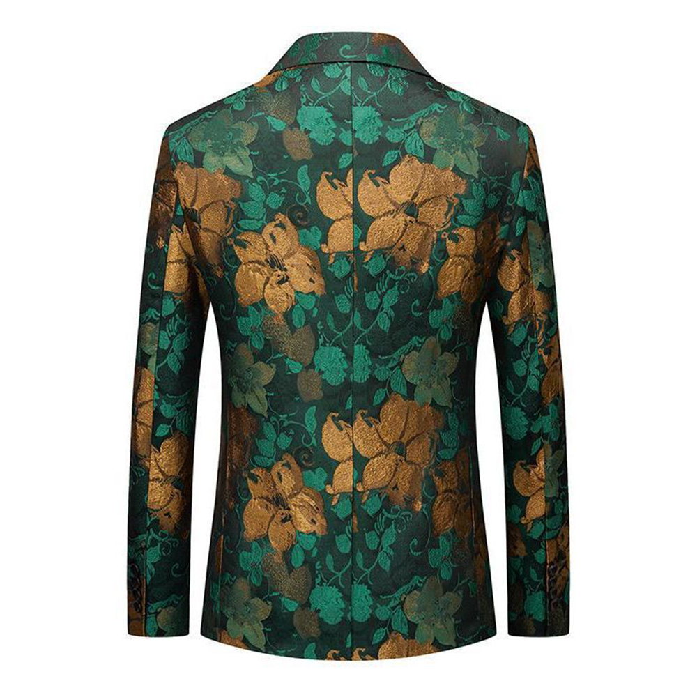 Flower Jacquard Blazer S8301-DOOHOOB