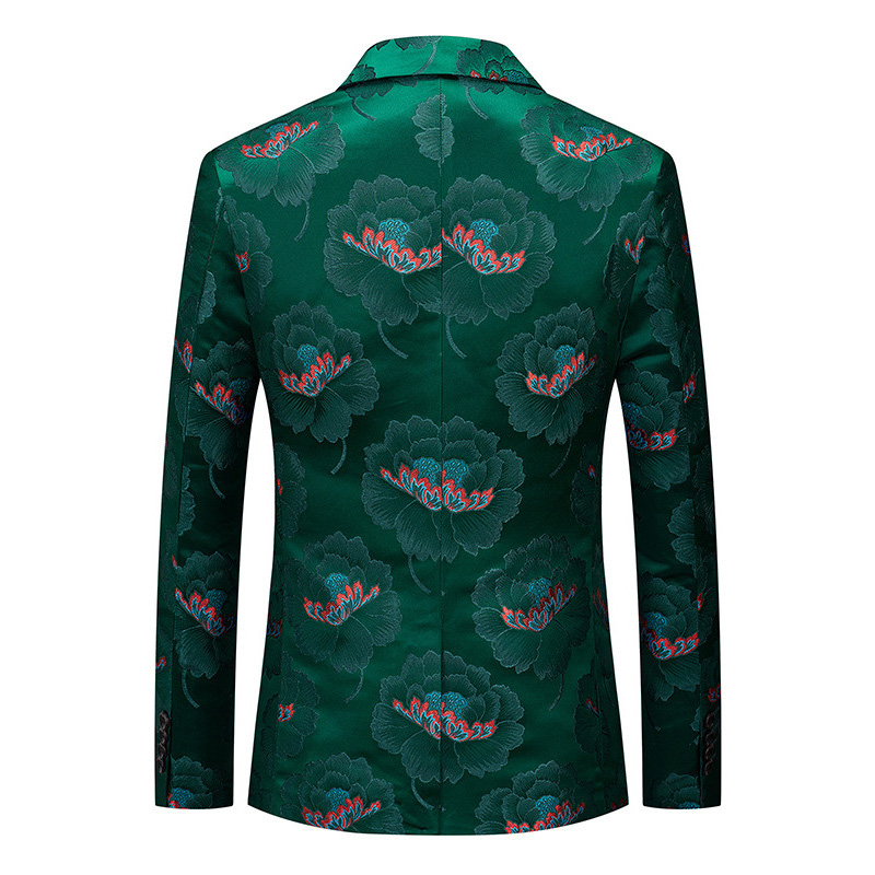 Peony Jacquard Blazer S8519-DOOHOOB