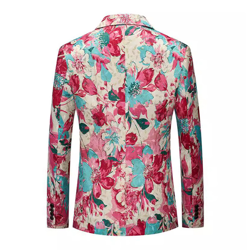 Floral Symphony Blazer S8520-DOOHOOB
