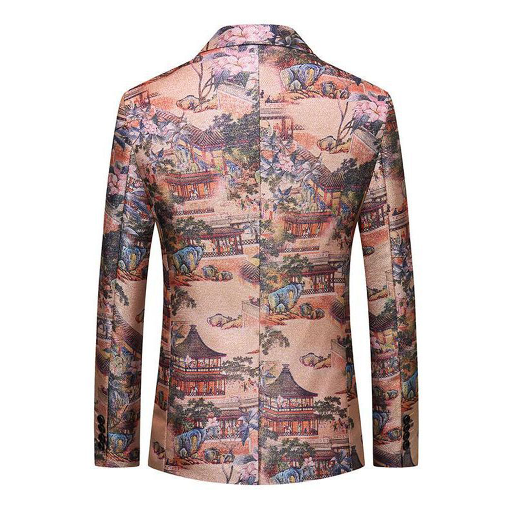 Retro Printing Blazer S8302-DOOHOOB