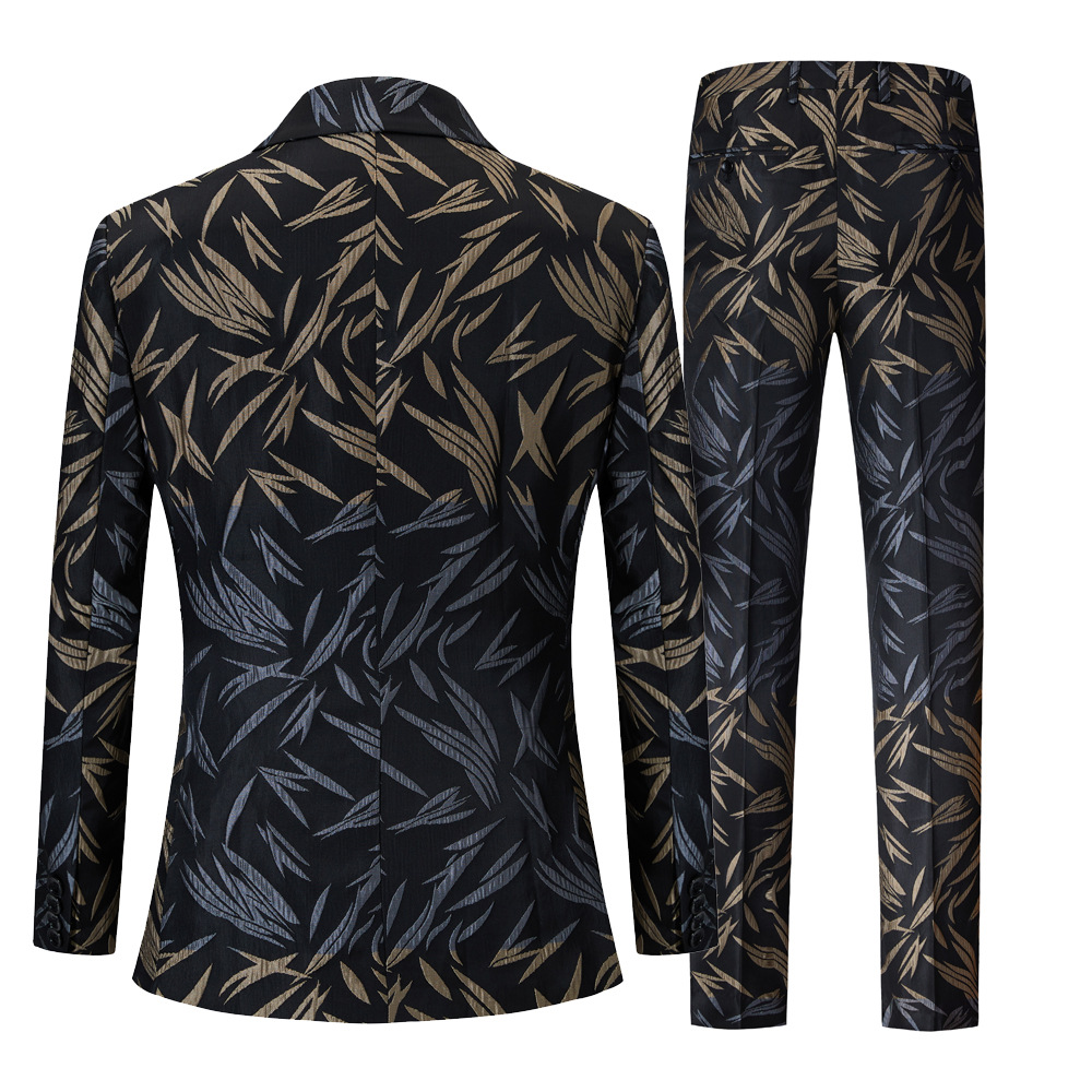Bamboo Leaf Lapel Suit S8505-DOOHOOB