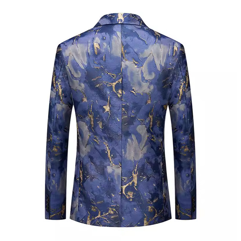 Marble Print Blazer S8508-DOOHOOB