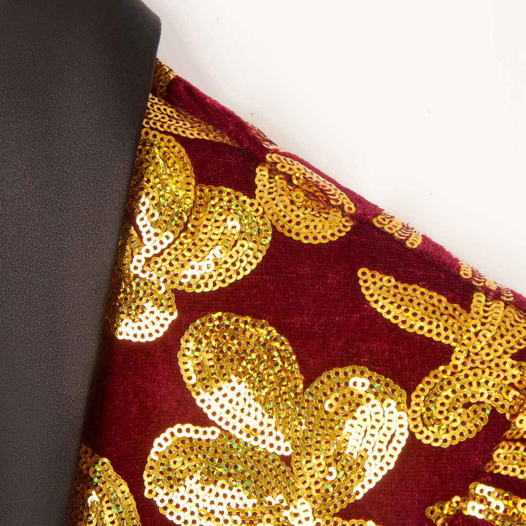Golden Sequins Tuxedo M8056-DOOHOOB