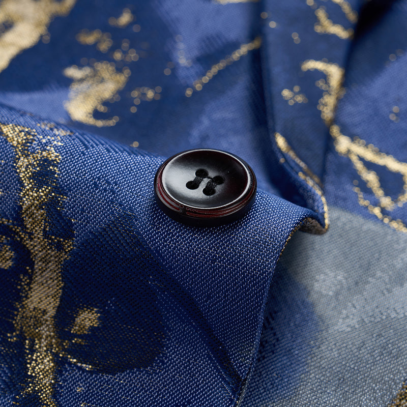 Gilded_Blue_Pattern_Men_Blazer_S8686_Elegant_Formal_Wear_DOOHOOB