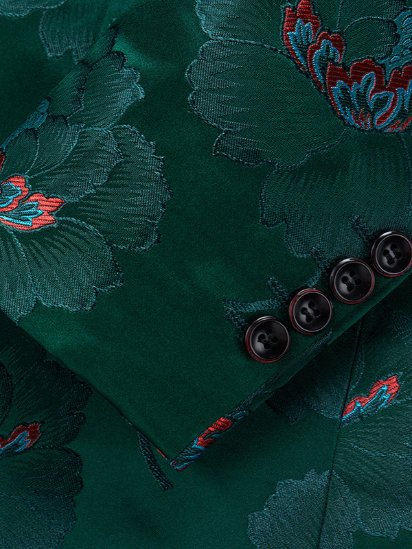Peony Jacquard Blazer S8519-DOOHOOB