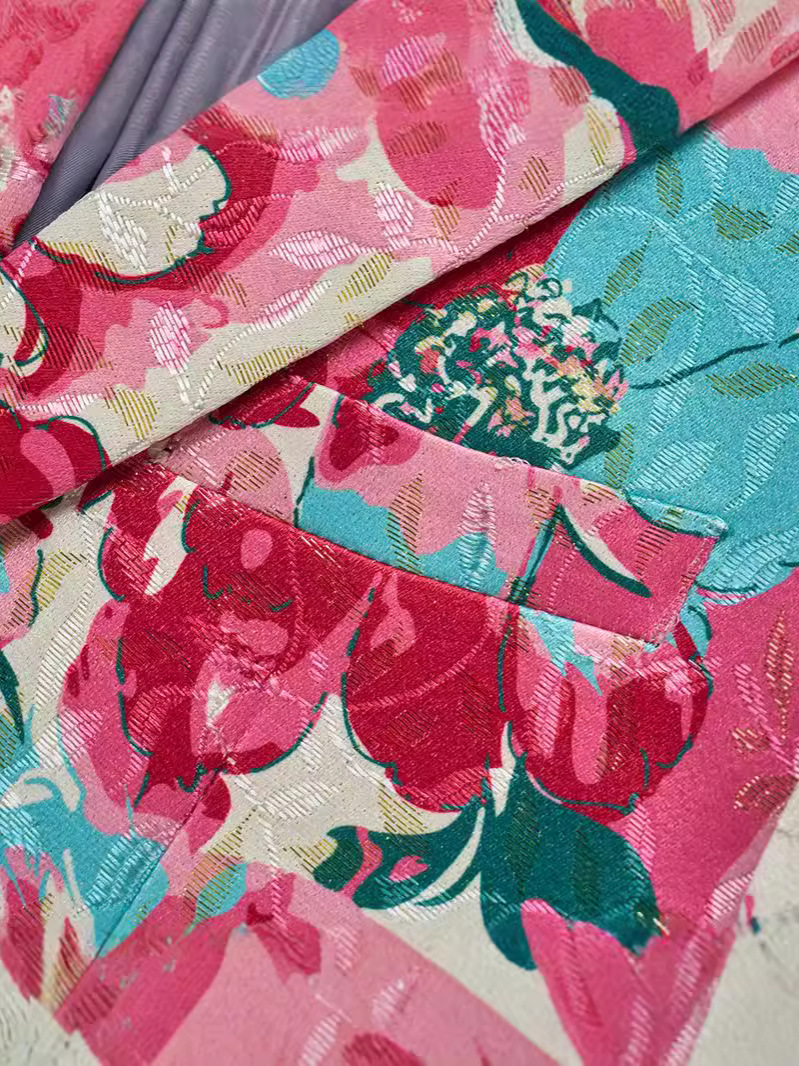 Floral Symphony Blazer S8520-DOOHOOB
