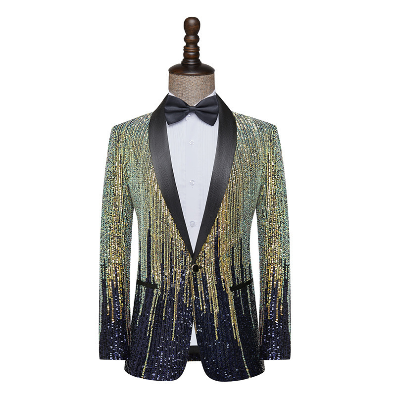 Midnight Gold Sequin Tuxedo S8538-DOOHOOB
