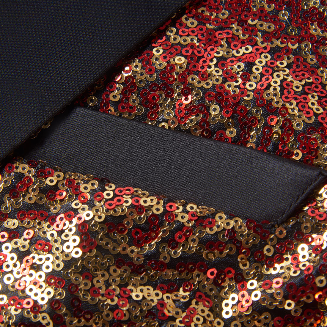 Golden- Silver Multicolor Sequins Blazer S8051-DOOHOOB