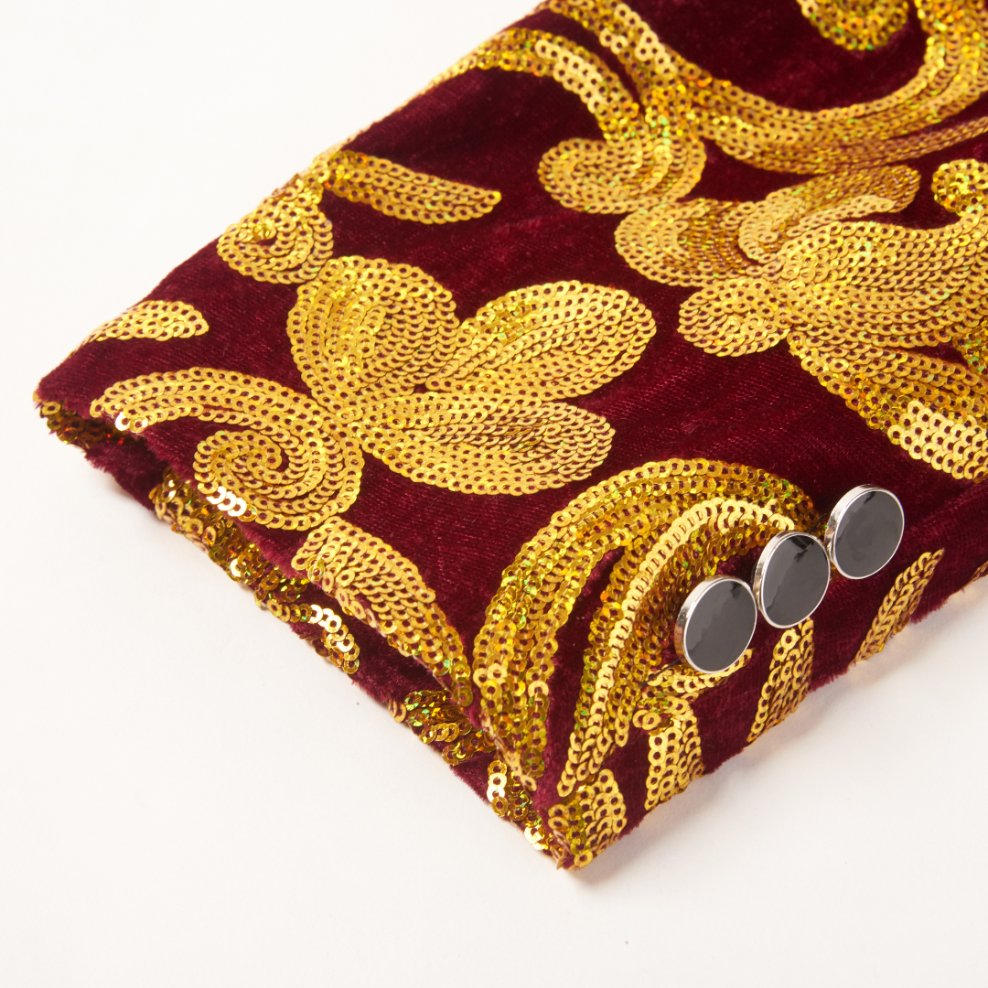 Golden Sequins Tuxedo M8056-DOOHOOB
