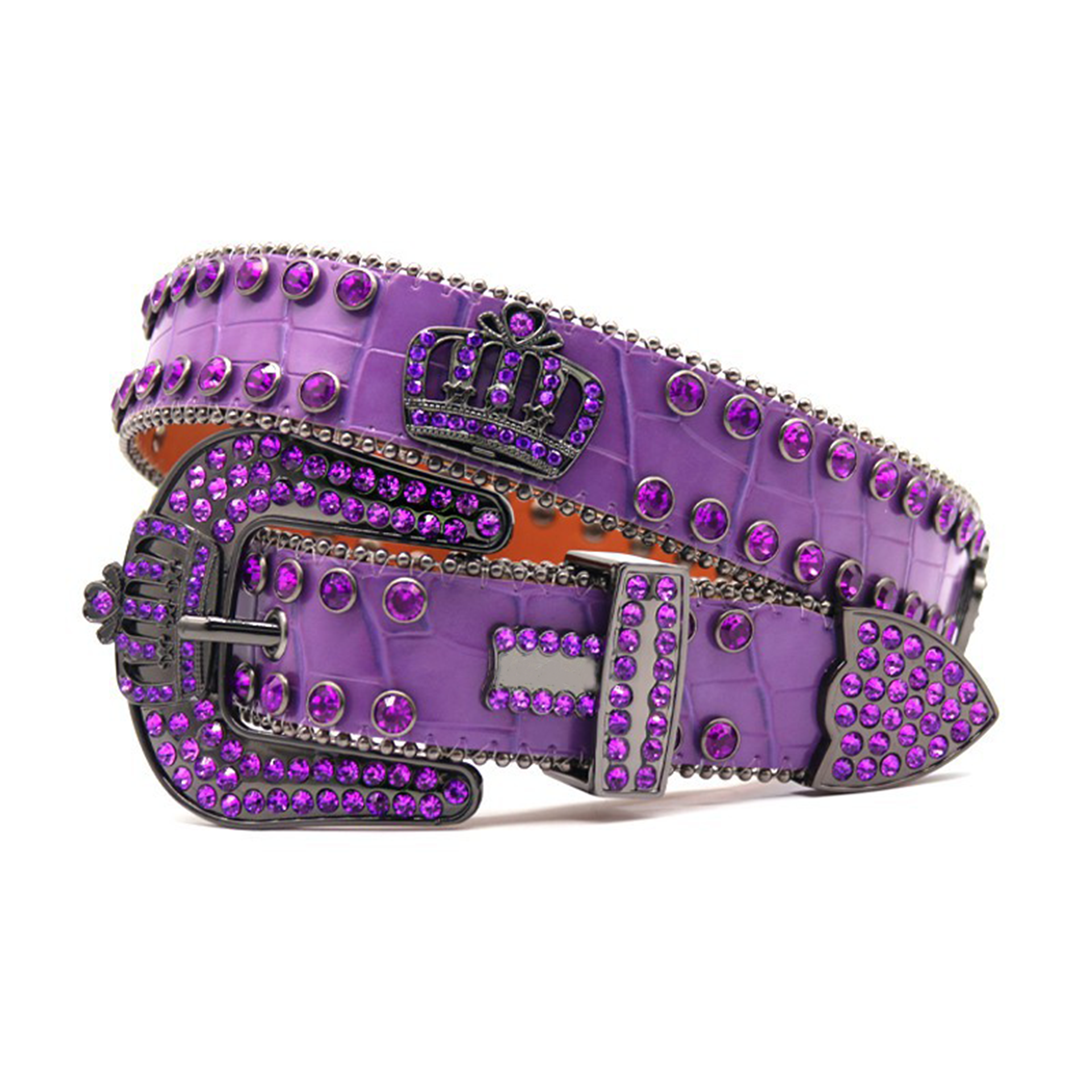 Punk Riveted Rhinestone Belt B4049-DOOHOOB