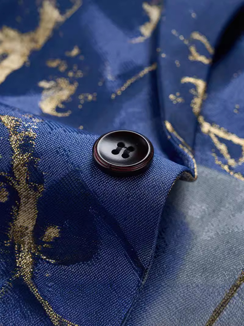 Marble Print Blazer S8508-DOOHOOB