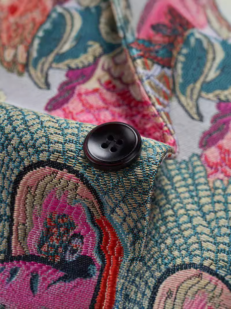 Parrot Tapestry Blazer S8513-DOOHOOB