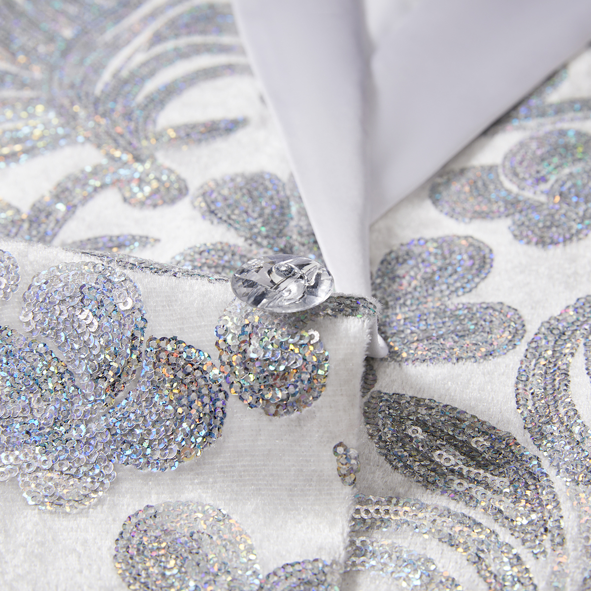 Multicolor Velet Sequins Tuxedo S8025-3-DOOHOOB