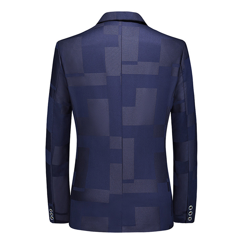 Geometric Statement Blazer S8532-2-DOOHOOB