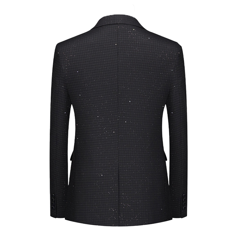 Sparkling Plaid Blazer S8514-DOOHOOB