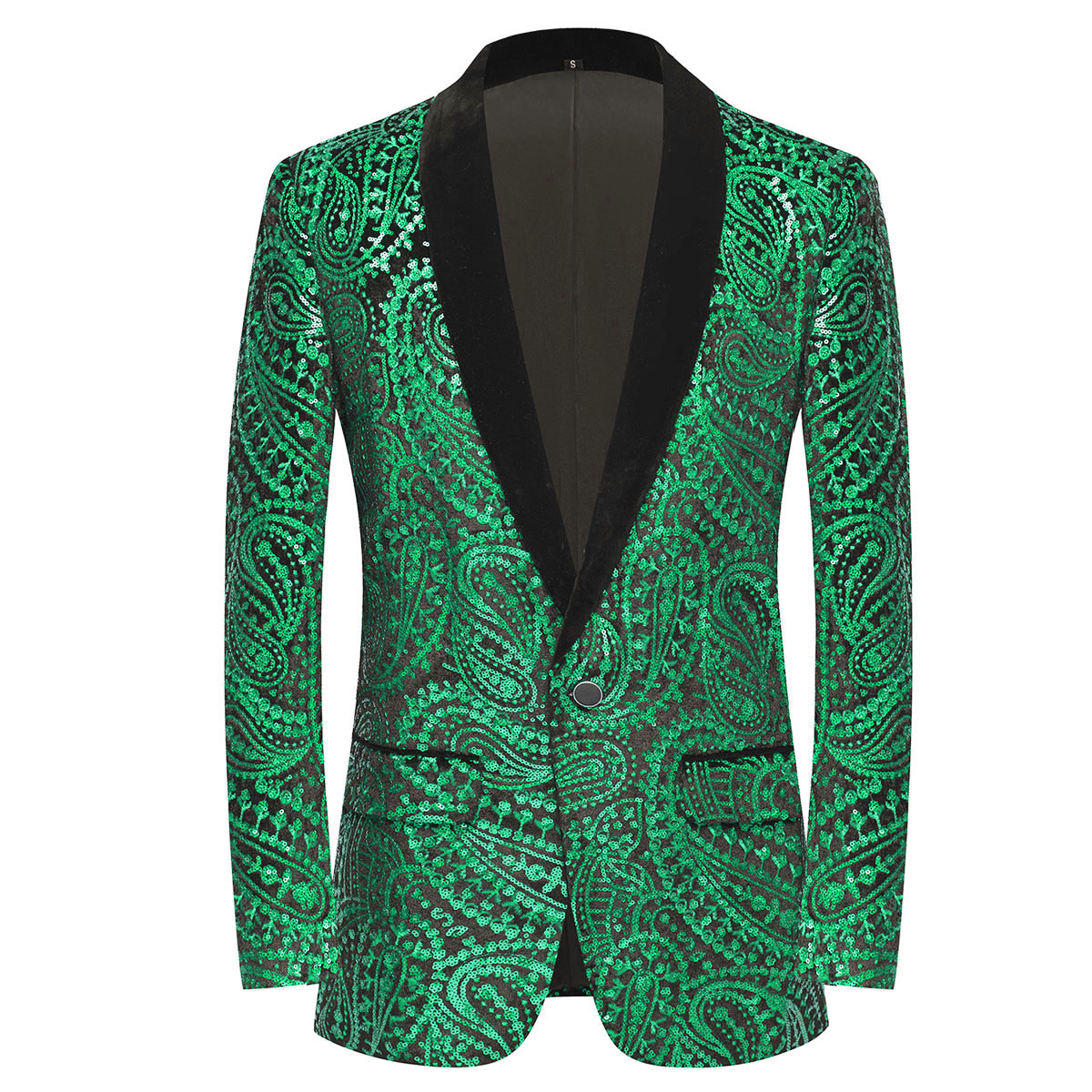 Mystery Pattern Sequins Blazer S8236-DOOHOOB