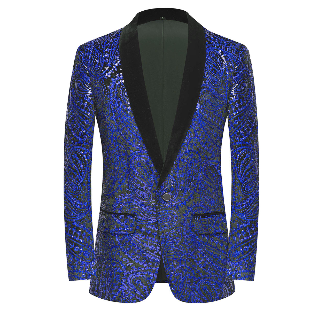 Mystery Pattern Sequins Blazer S8235-DOOHOOB