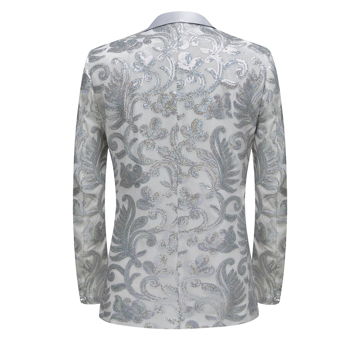 Multicolor Velet Sequins Tuxedo S8025-3-DOOHOOB