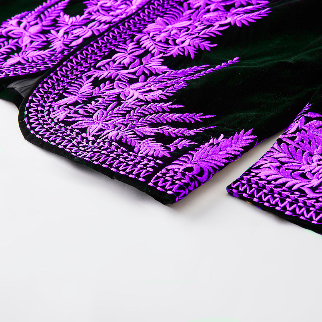 Vintage Violet Embroidered Tuxedo S8594