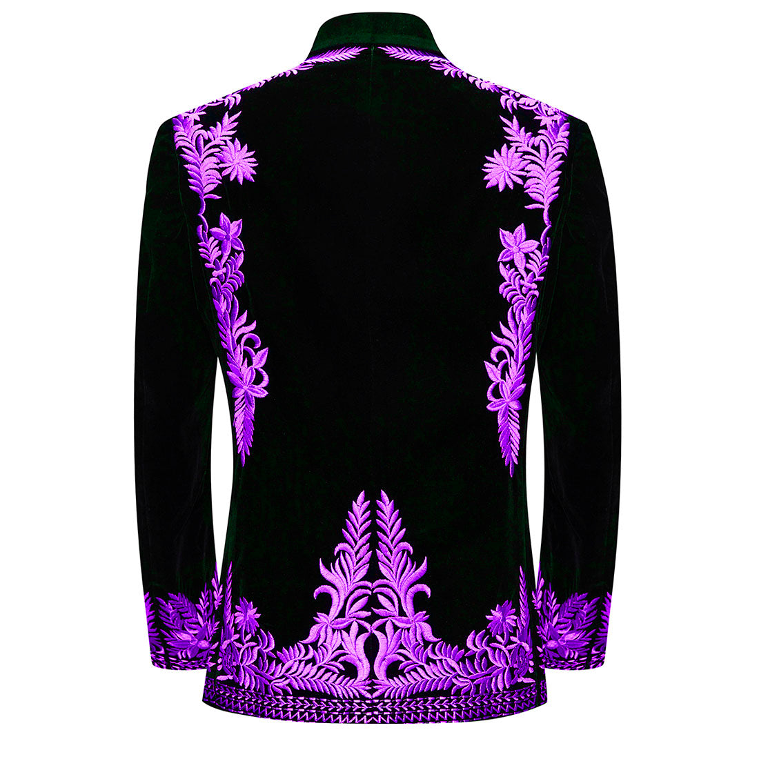 Vintage Violet Embroidered Tuxedo S8594